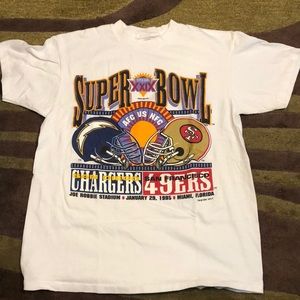NFL SuperBowl chargers vs 49ers